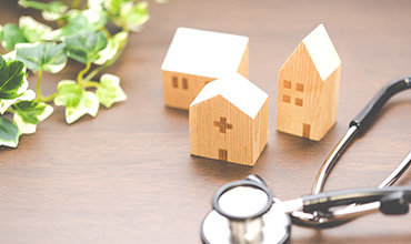 近隣の病院と連携イメージ